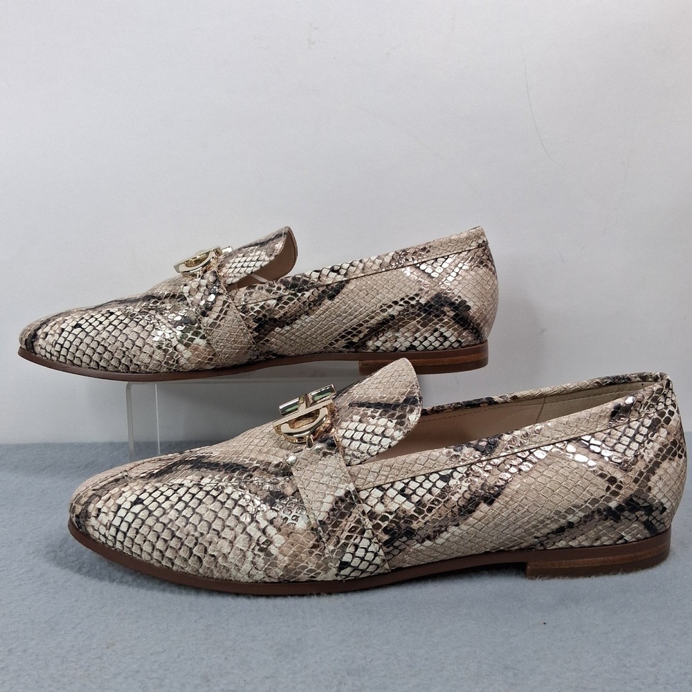 Cole Haan Grand Ambition Bit Loafer Snakeskin Casual Womens 8.5B